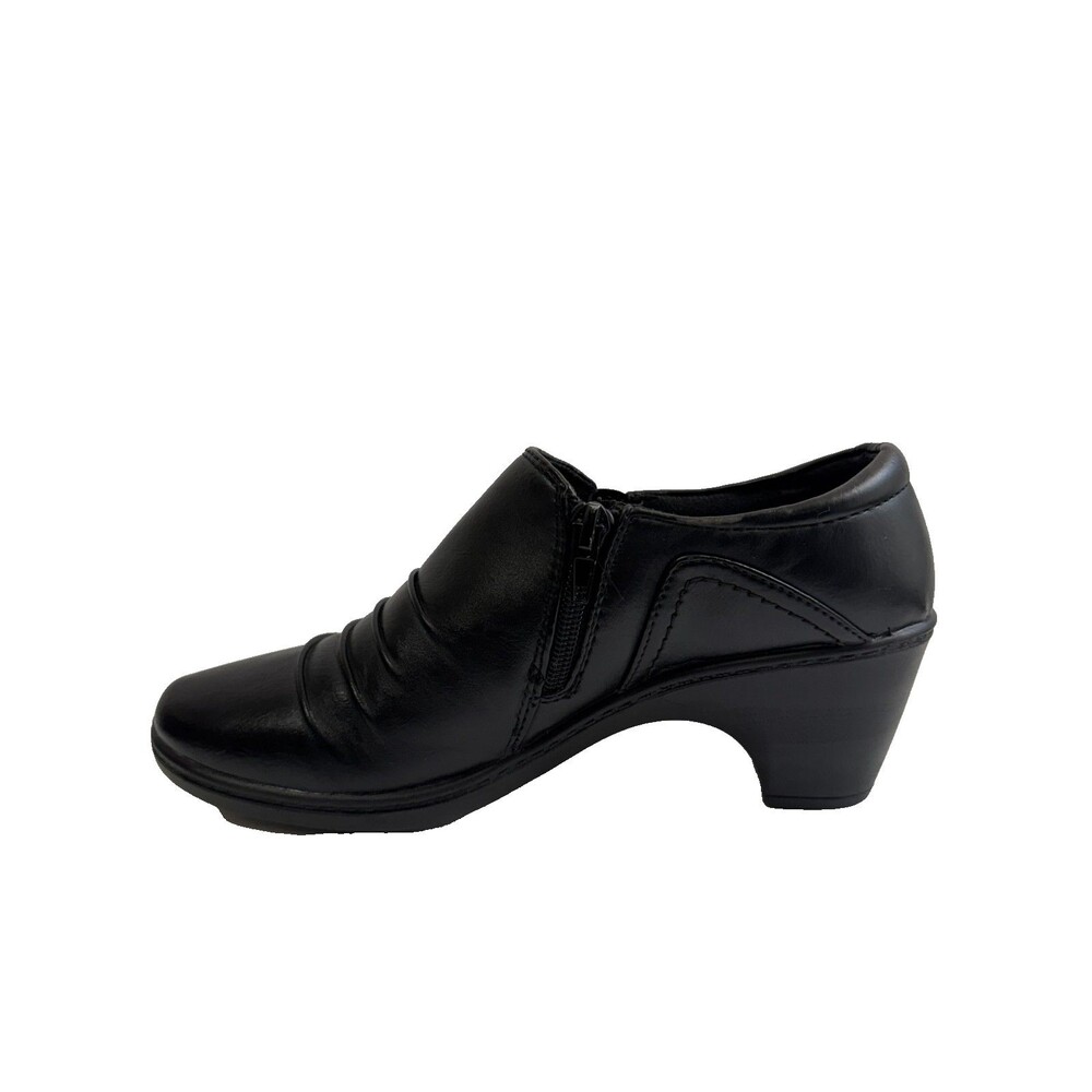 Easy Street Comfort Wave Ankle Booties Women 7.5 Black Casual. - Picture 3 of 10